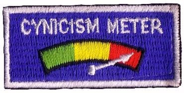 Cynicism meter